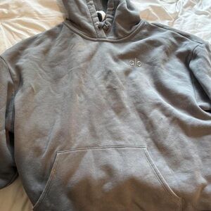 ALO Yoga Gray Hoodie